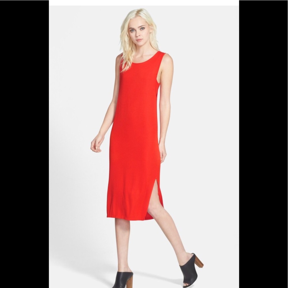 Splendid ribbed tank dress